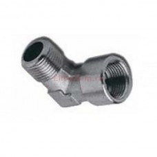 Уголок Elitech 0704.004602 1/4" (мама) - 1/4" (папа)