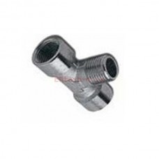 Тройник Elitech 0704.004803 Т-образный 1х1/4" (папа), 2х1/4" (мама)
