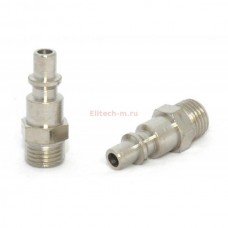 Переходник Elitech 0704.006903 "рапид" (папа) - 1/4" (папа)