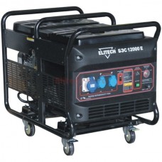 Бензиновый генератор (электростанция) ELITECH БЭС 12000 Е