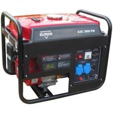Бензиновый генератор (электростанция) ELITECH БЭС 3000 РM